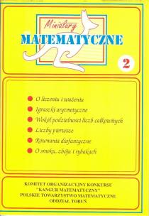 Okładka książki Miniatury matematyczne 02 SP- O liczeniu i ważeniu