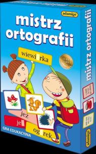 Mistrz ortografii. Wydawca: Adamigo. Multiszop.pl Opakowanie Mistrz ortografii