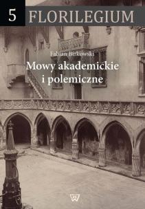 Okładka książki Mowy akademickie i polemiczne
