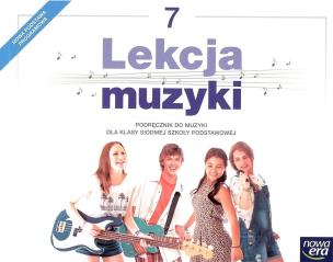 Okładka książki Muzyka SP Lekcja Muzyki klasa 7 podręcznika 2017
