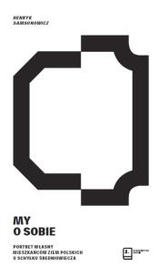 Okładka książki My o sobie. Portret własny mieszkańców ziem polskich u schyłku średniowiecza