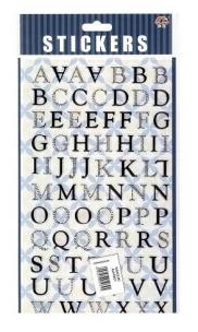 Opakowanie Naklejki alfabet