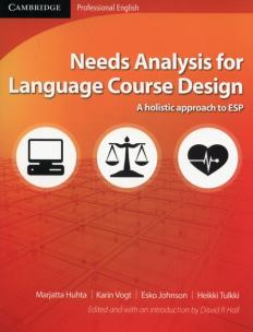 Okładka książki Needs Analysis for Language Course Design
