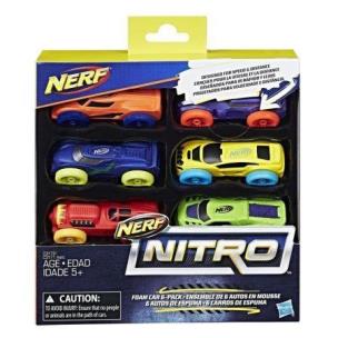 Opakowanie NERF Nitro Refill 6-pak samochody 2