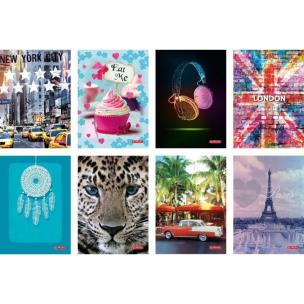 Opakowanie Notatnik 100 A4 kratka chillout 564709