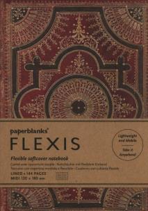 Opakowanie Notatnik Ventaglio Rosso Kraft Flexis Midi linia