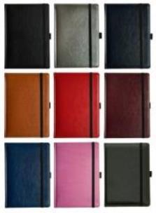 Opakowanie Notes A5 z gumką Nebraska - kratka MIX ANIEW