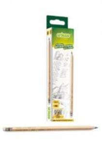 Opakowanie Ołówek trójkątny natura HB (12szt) CRICCO