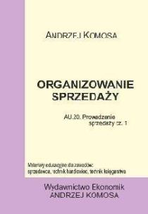 Okładka książki Organizowanie sprzedaży EKONOMIK