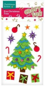 Opakowanie Ozdoba dekoracyjna samoprzylepna choinka