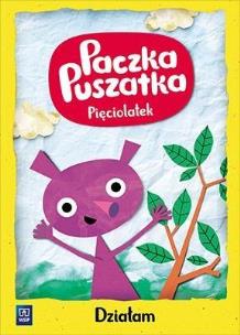 Okładka książki Paczka Puszatka. Pięciolatek Działam WSiP