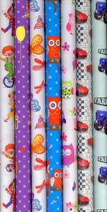 Opakowanie Papier do pakowania prezentów wzór dziecięcy 200x70 /80gram./ MIX WZORÓW