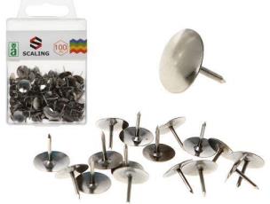 Opakowanie Pinezki metalowe w pudełku