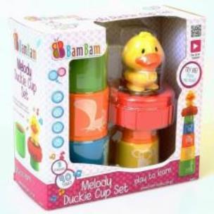 Opakowanie Piramidka grająca kaczka BAM BAM