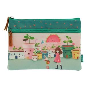 Opakowanie Płaska saszetka z dwoma suwakami - Melon Showers