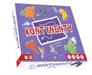 Okładka książki Podstawa to zabawa Kontynenty