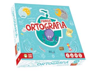 Okładka książki Podstawa to zabawa Piracka ortografia