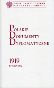 Opakowanie Polskie Dokumenty Dyplomatyczne 1919 styczeń - maj