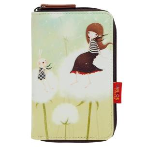 Opakowanie Portfel z suwakiem - Blowing Kisses