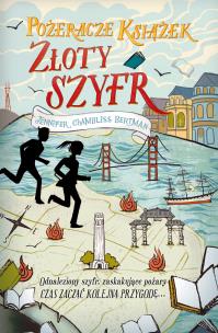 Okładka książki Pożeracze książek. T.2 Złoty szyfr