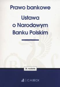 Okładka książki Prawo bankowe Ustawa o Narodowym Banku Polskim