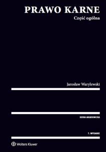 Okładka książki Prawo karne Część ogólna