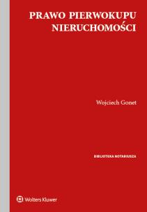 Okładka książki Prawo pierwokupu nieruchomości