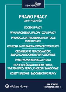 Okładka książki Prawo pracy Zbiór przepisów