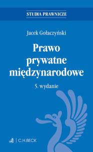 Okładka książki Prawo prywatne międzynarodowe