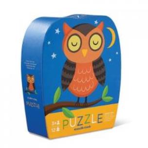 Opakowanie Puzzle 12 el. - Śpiąca Sowa