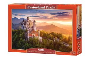 Opakowanie Puzzle View of the Neuschwanstein Castle, Germany 500