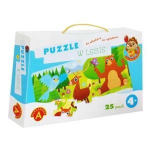 Opakowanie Puzzle w lesie - Sówka mądra główka
