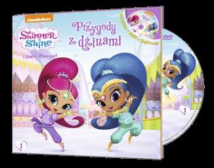 Okładka książki Shimmer & Shine.Przygoda z dzinami DVD