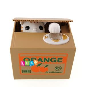 Opakowanie Skarbonka Kot Panda Nauka Oszczędzania