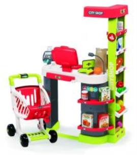 Opakowanie Sklep City Shop Czerwony