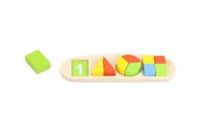 Opakowanie Sorter kształtów do nauki liczenia 3