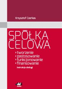 Okładka książki Spółka celowa