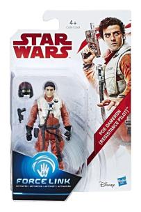 Okładka książki Star Wars Figurka Force Link Poe Dameron