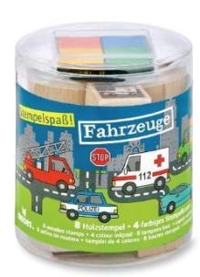 Opakowanie Stempelki - Samochody