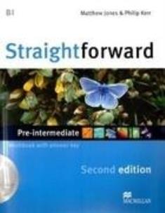 Okładka książki Straightforward 2nd ed. B1 Pre-Interm. WB with key