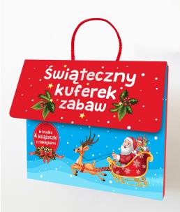 Okładka książki Świąteczny kuferek zabaw
