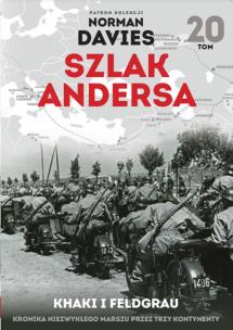 Okładka książki Szlak Andersa 20 Khaki i Feldgrau