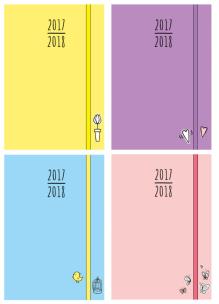 Okładka książki Terminarz wyjątkowej dziewczyny 2017/2018