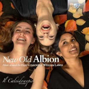 Okładka książki THE NEW OLD ALBION MUSIC AROUND THE HARP CONSORTS OF WILLIAM LAWES