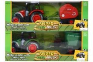 Opakowanie Traktor metalowy z akcesoriami