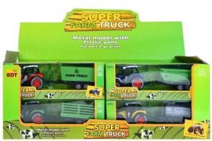 Opakowanie Traktor metalowy z przyczepką