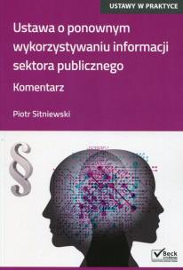 Okładka książki Ustawa o ponownym wykorzystaniu informacji sektora publicznego