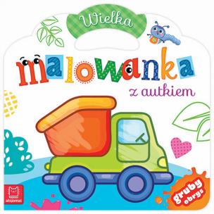 Okładka książki Wielka malowanka z autkiem