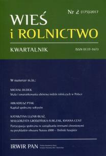 Opakowanie Wieś i rolnictwo 2/2017