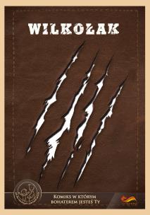 Okładka książki Wilkołak Komiks paragrafowy